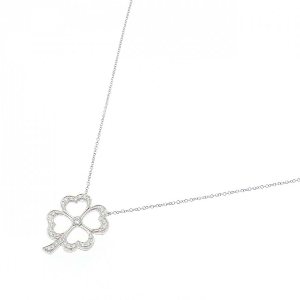 TIFFANY Silver Love Necklace - Picture 2 of 6